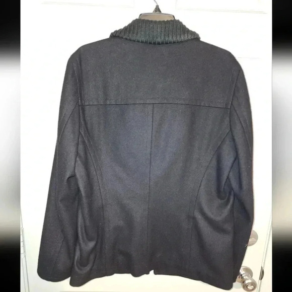 Ted Baker London Wool Blend Shawl Collar Coat Jacket Ted Size 3 US Women's 6 8 - Picture 2 of 10